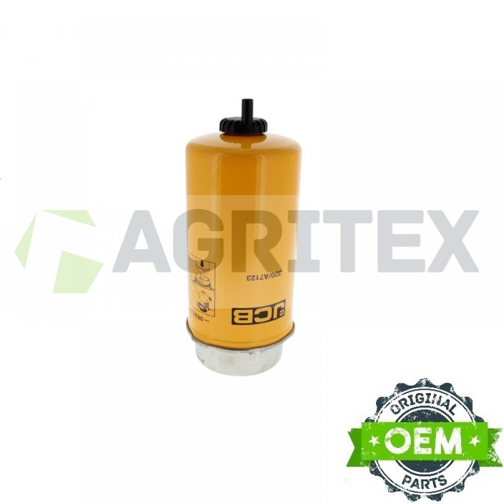 Genuine Diesel Fuel Water Separator Filter Assembly Replacement Housing Used For Jcb Spare Parts Backhoe Loader 320 07401